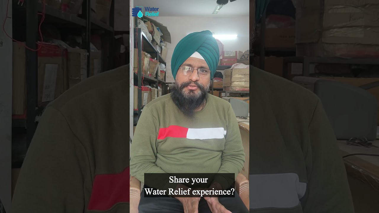 How Water Relief Solved Water Management Problems of Mr. Manjeet Singh #waterrelief  #watersensor