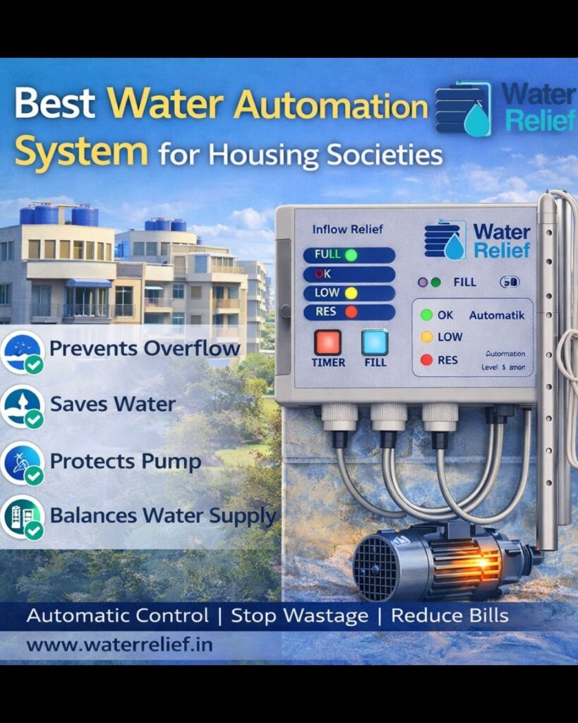 Best Water Automation System for Housing Societies