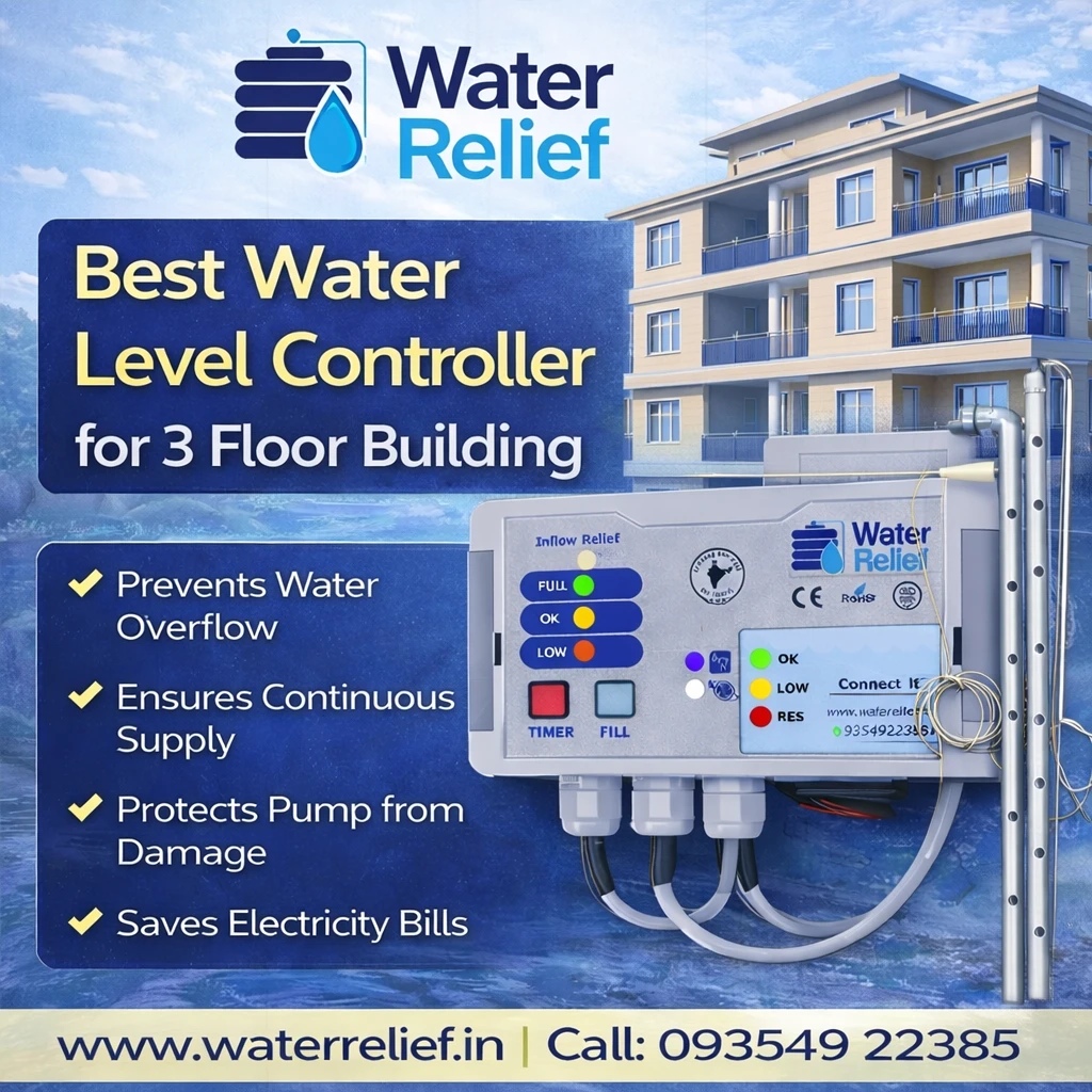 Water Level Controller for 3 Floor Building