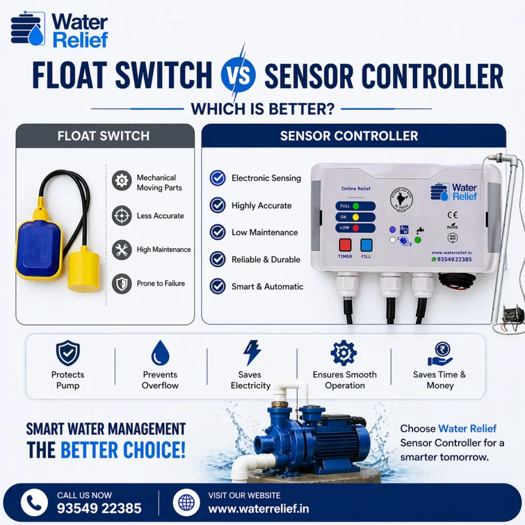 Float Switch vs Sensor Controller