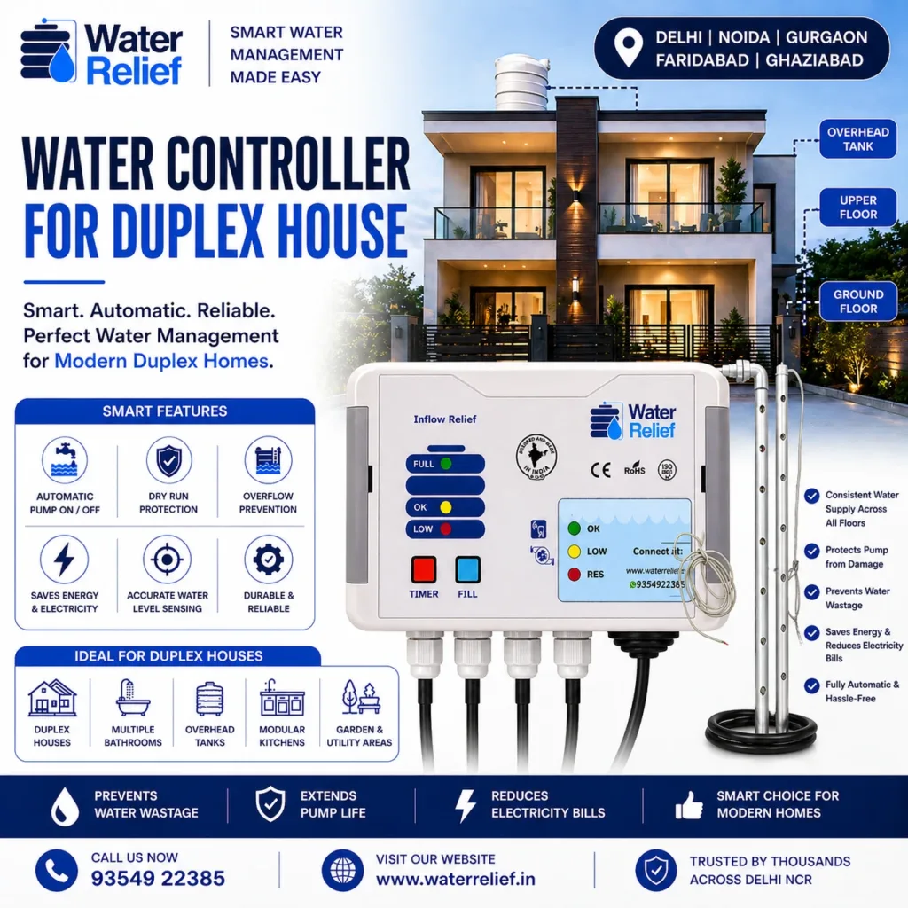 Water Controller for Duplex House