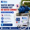 Water Motor Running But No Water Coming
