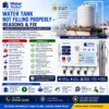 Water Tank Not Filling Properly – Reasons & Fix