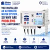 You Installed an Automatic Water System
