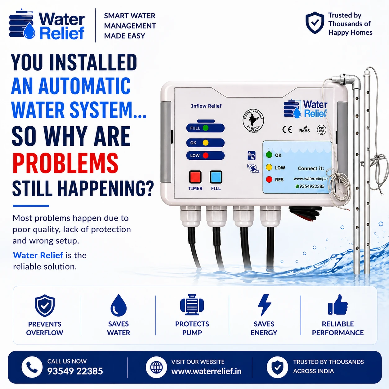 You Installed an Automatic Water System