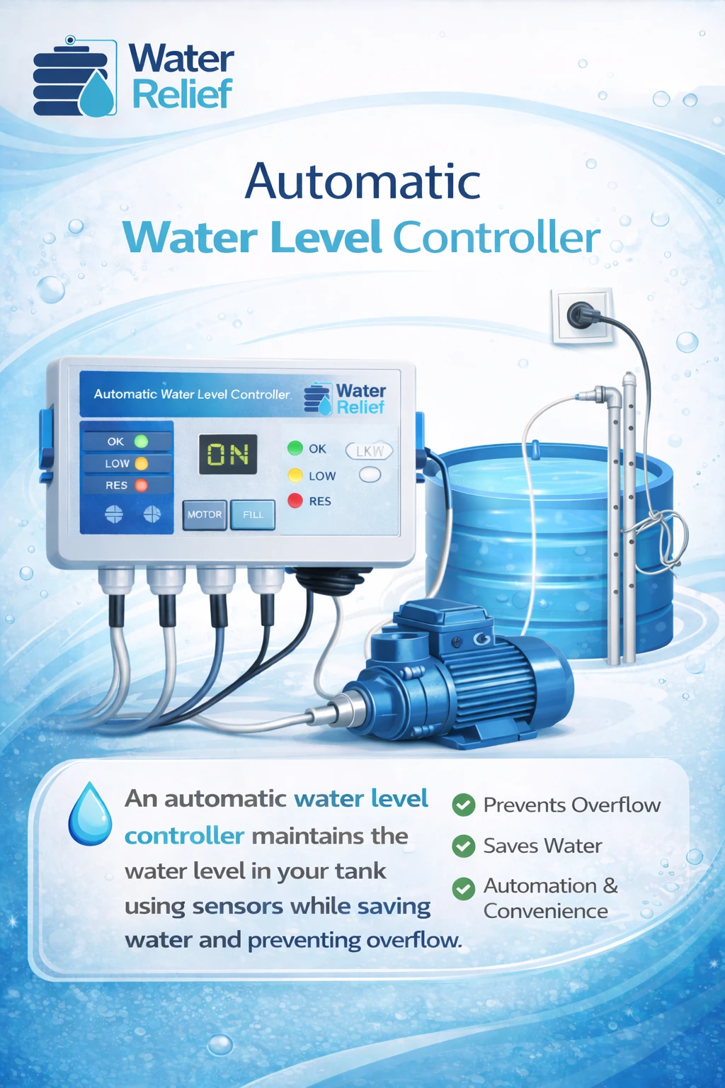 Automatic Water Level Controller