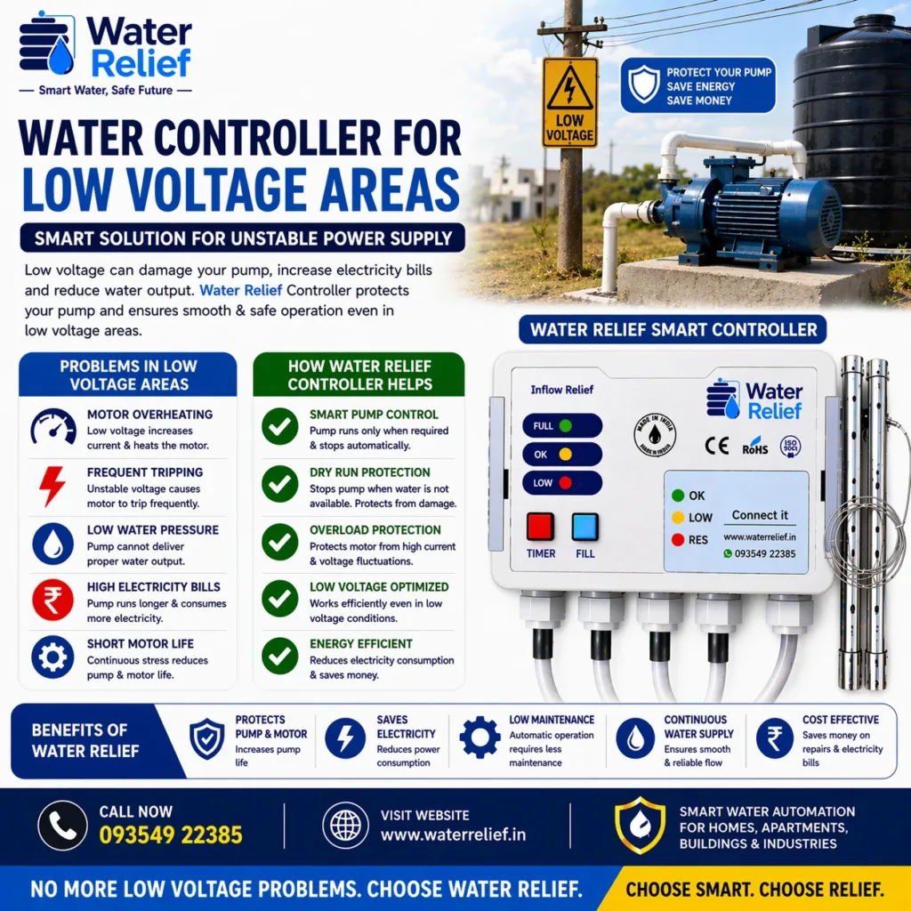 Water Controller for Low Voltage Areas
