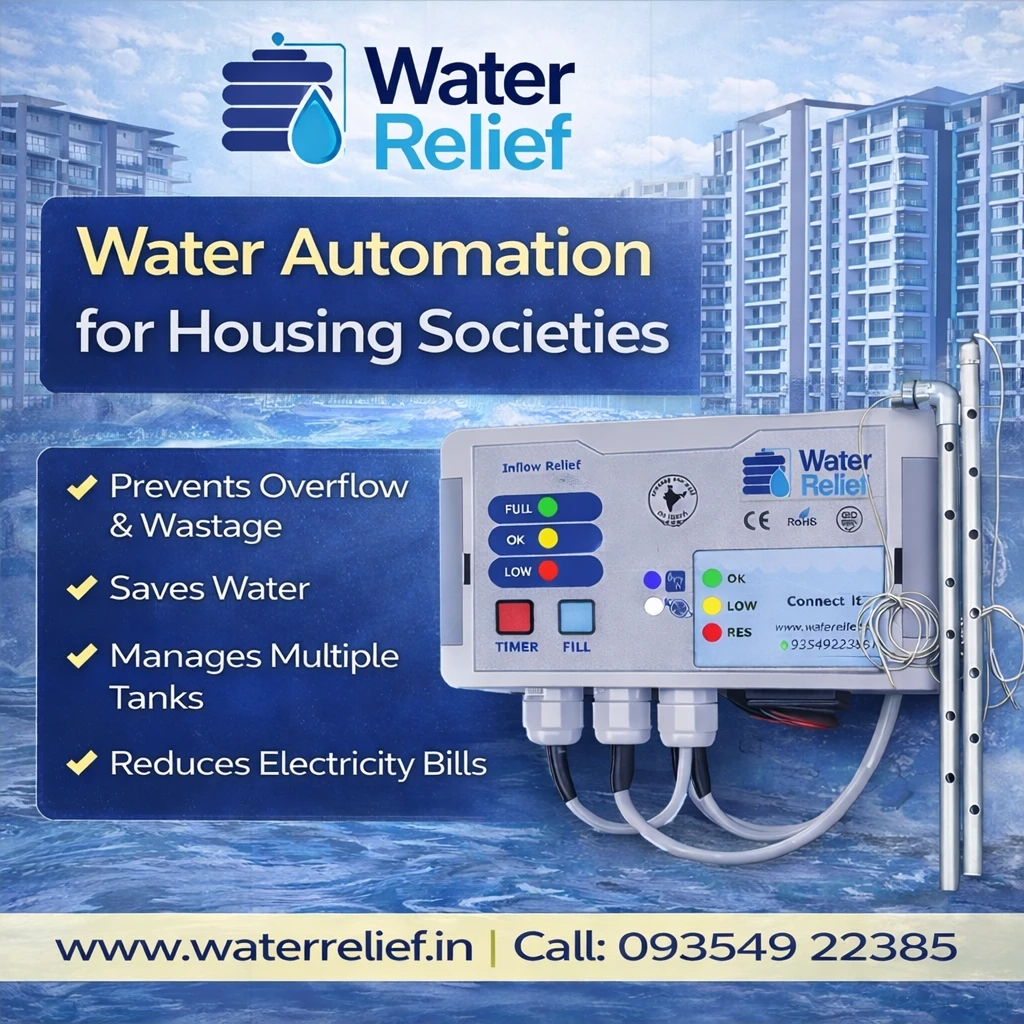 Water Automation for Housing Societies