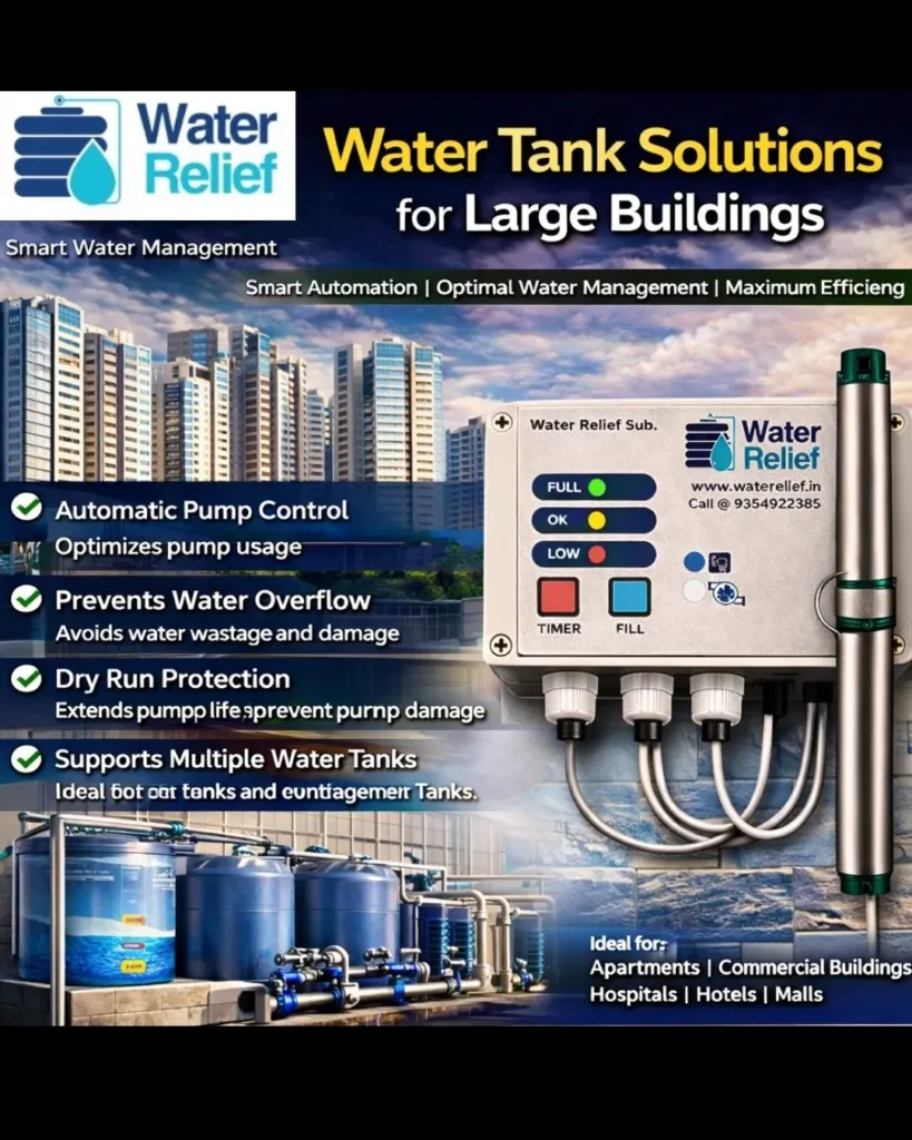 Water Tank Solutions for Large Buildings