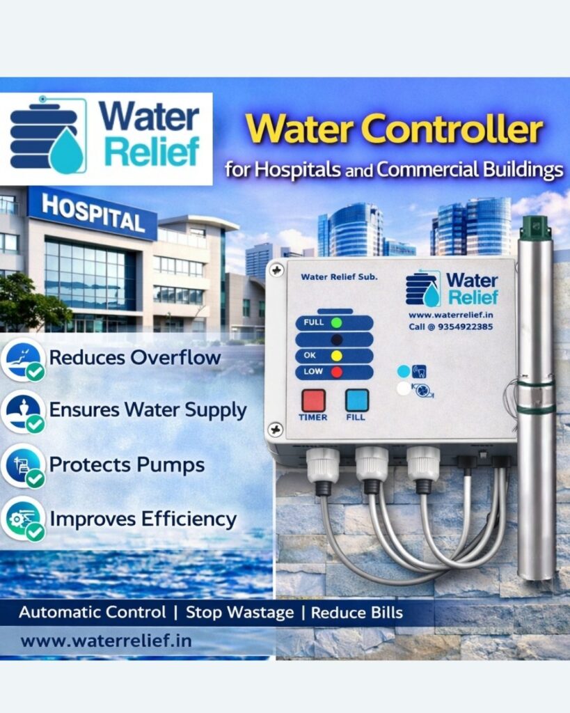 Water Controller for Hospitals and Commercial Buildings