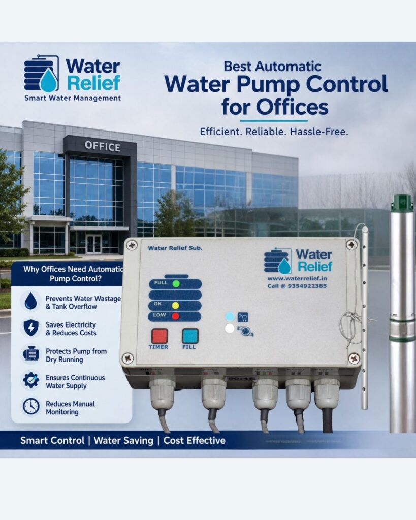 Best Automatic Water Pump Control for Offices
