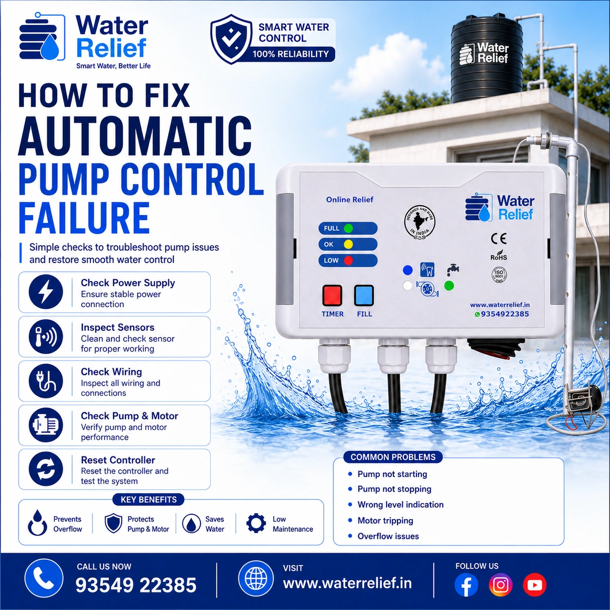 Automatic Pump Control Failure