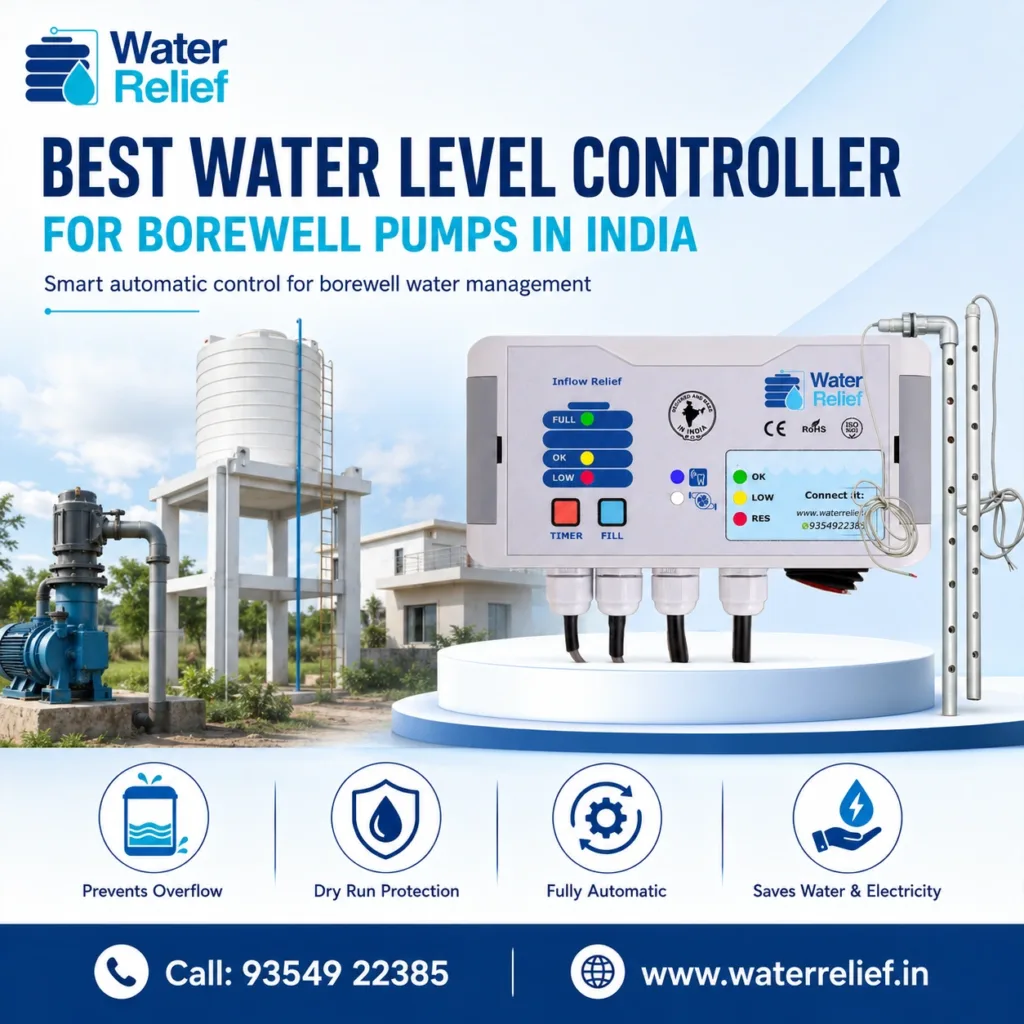 Best Water Level Controller for Borewell Pumps in India