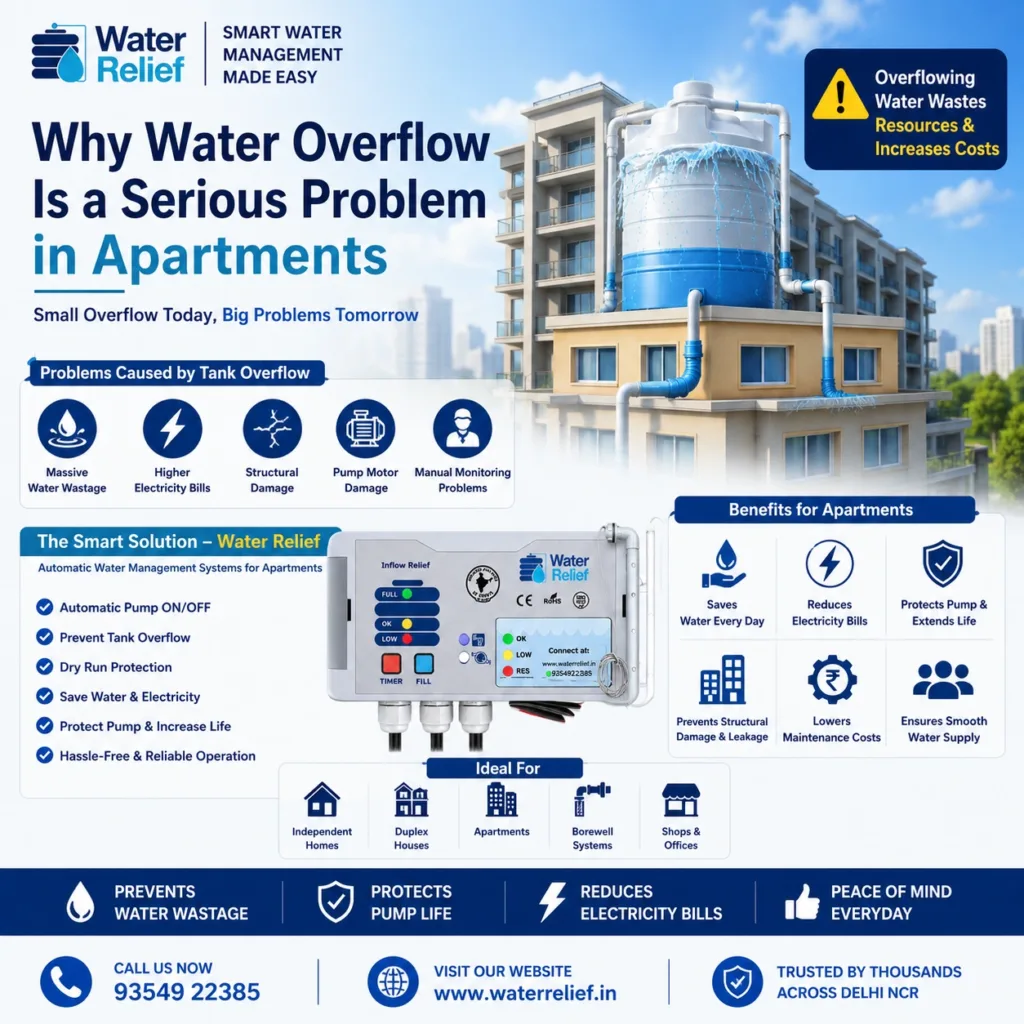 Water Overflow Is a Serious Problem in Apartments