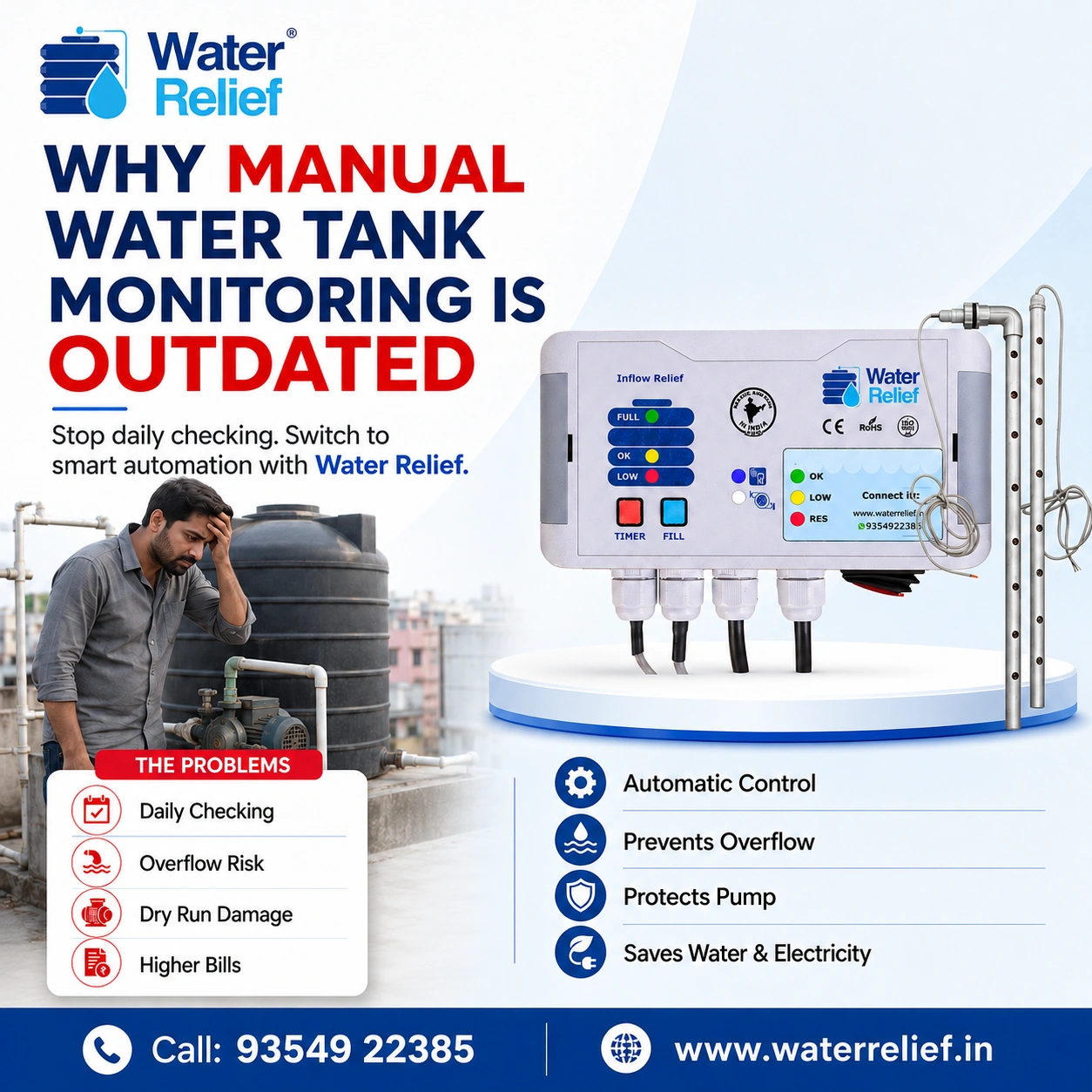 Why Manual Water Tank Monitoring is Outdated