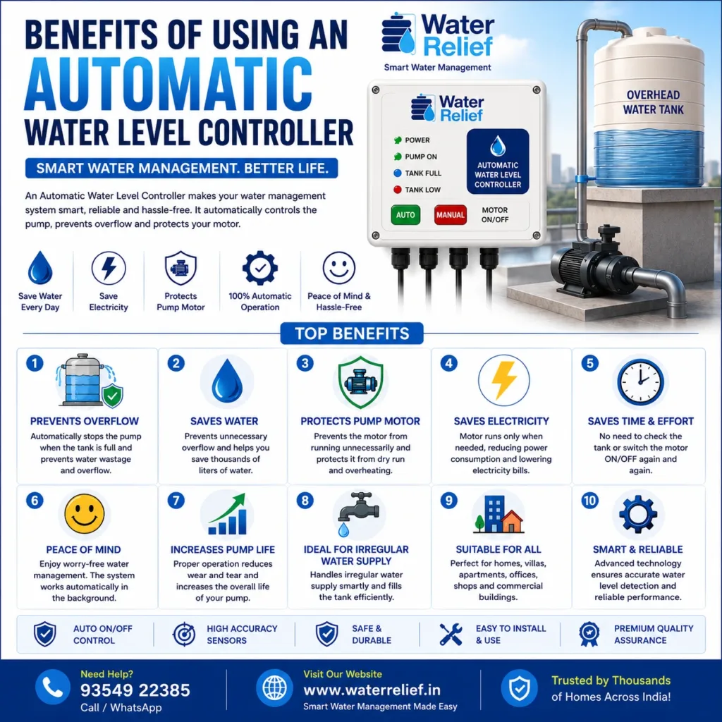 Benefits of Using an Automatic Water Level Controller