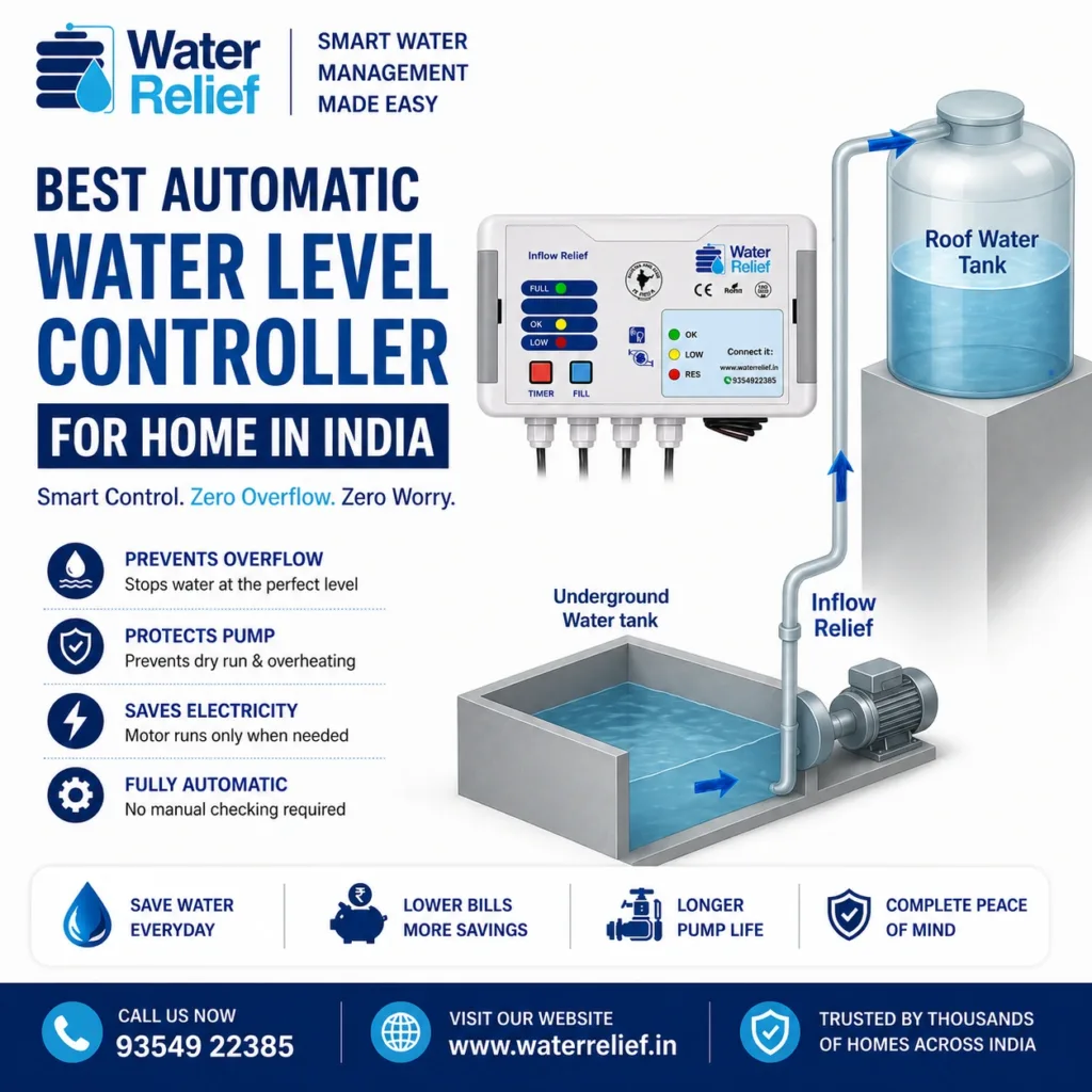Best Automatic Water Level Controller for Home in India