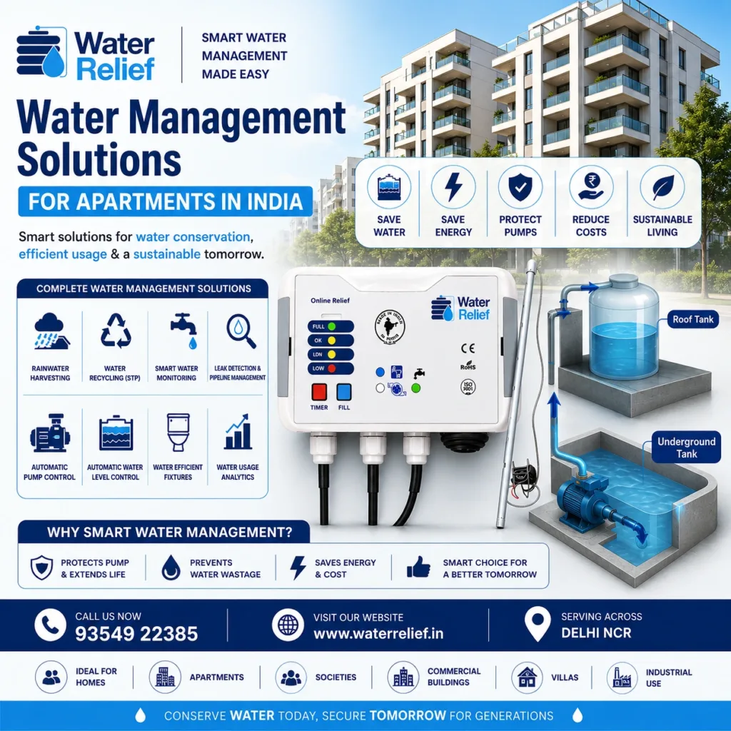 Water Management Solutions for Apartments in India
