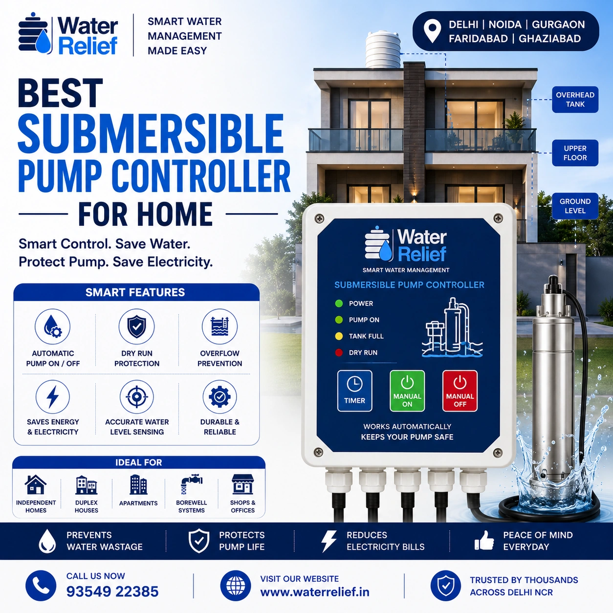 Best Submersible Pump Controller for Home