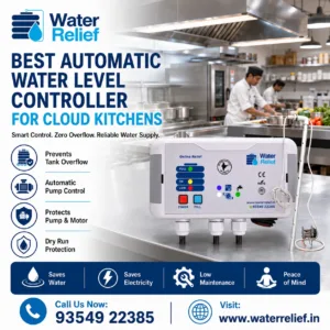 Automatic Water Level Controller for Cloud Kitchens