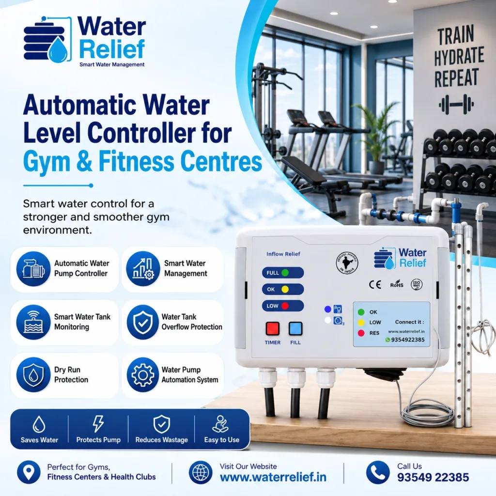Automatic Water Level Controller for Gym and Fitness Centres