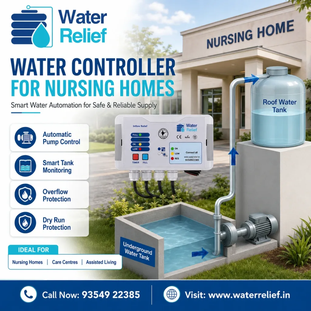 Water Controller for Nursing Homes – Smart Water Automation by Water Relief