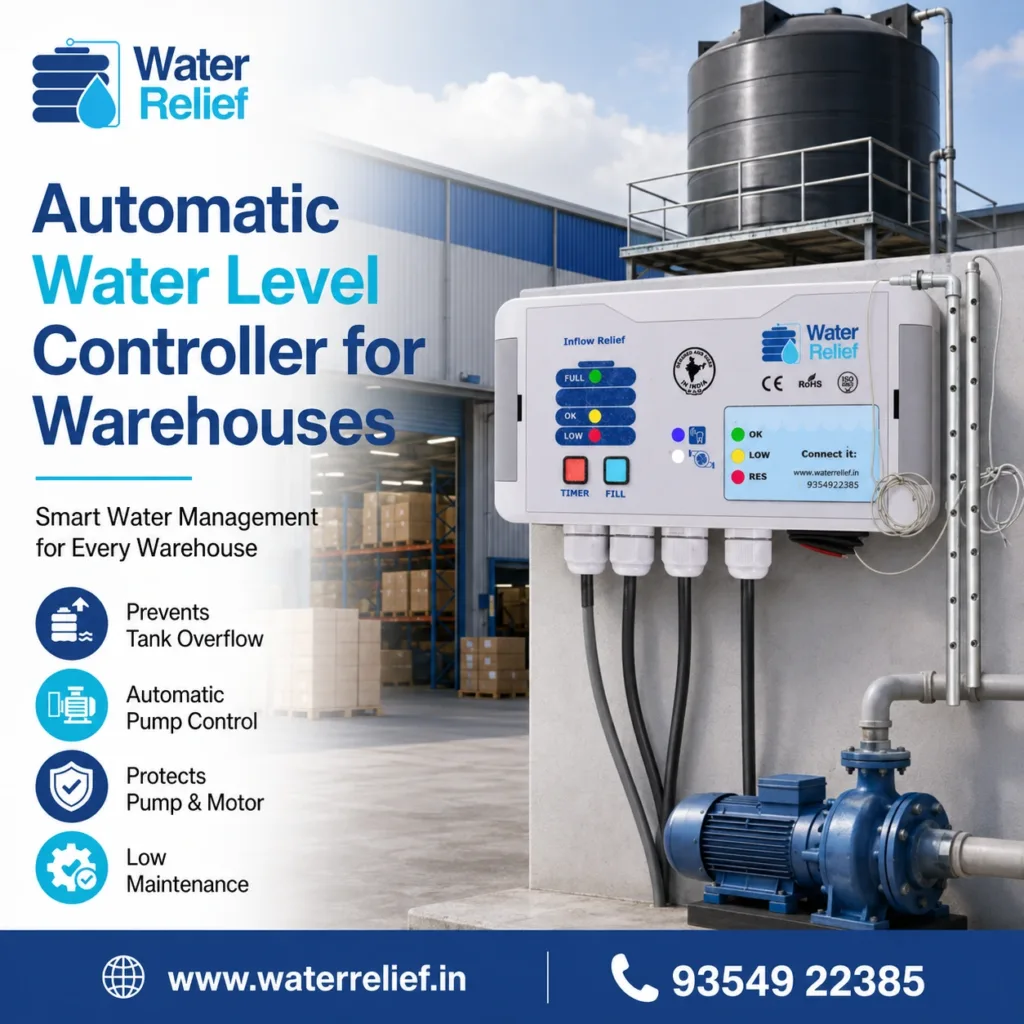 Automatic Water Level Controller for Warehouses