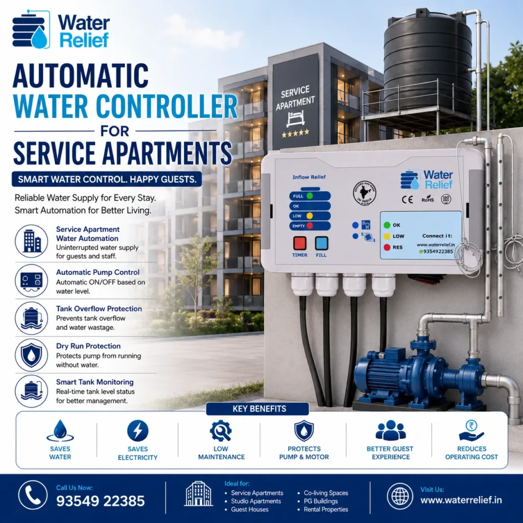 Service Apartment Water Automation