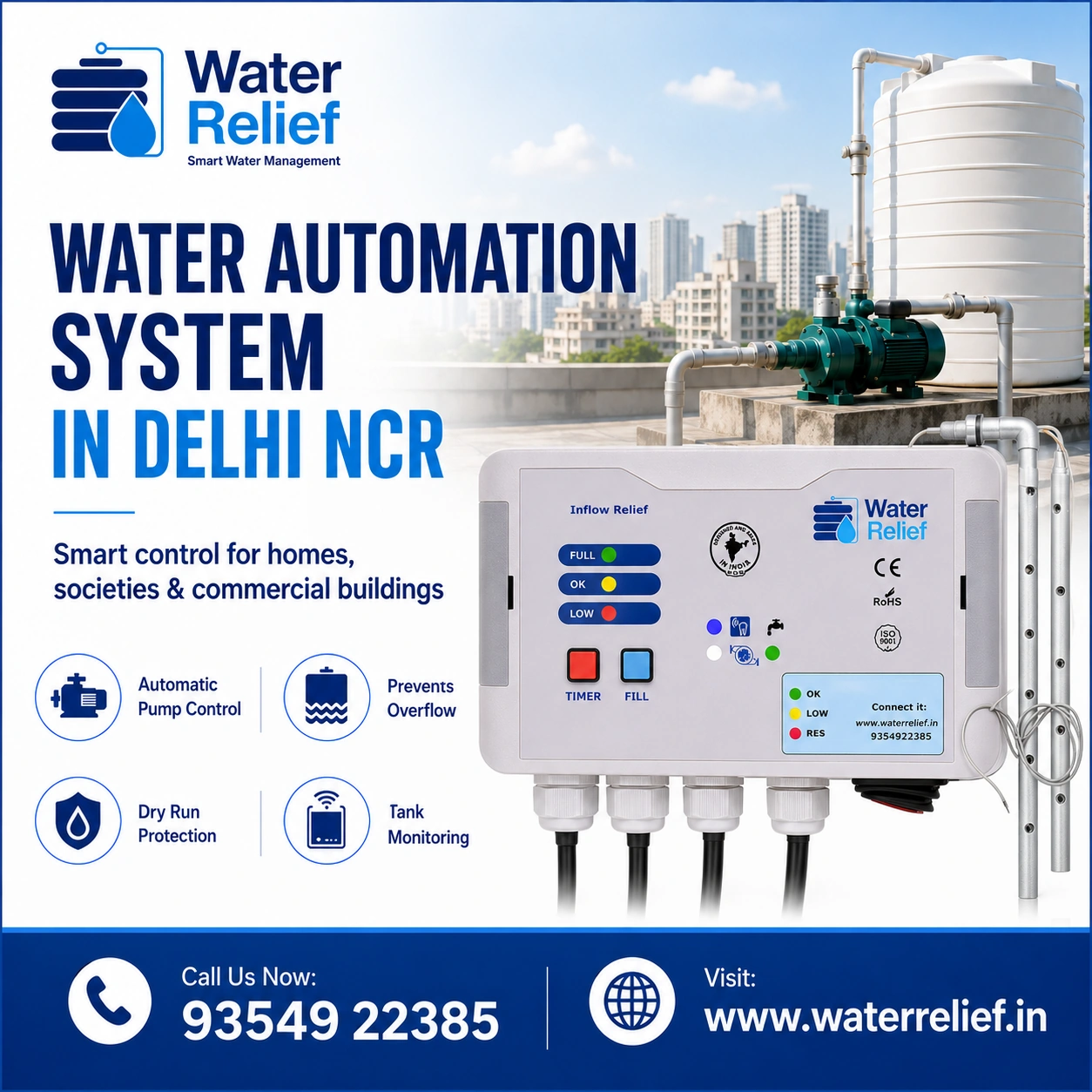 Water Automation System in Delhi NCR
