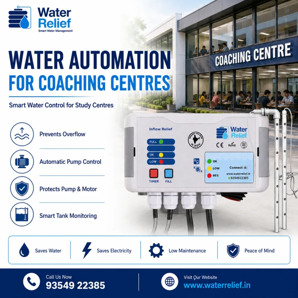 Water Automation for Coaching Centres