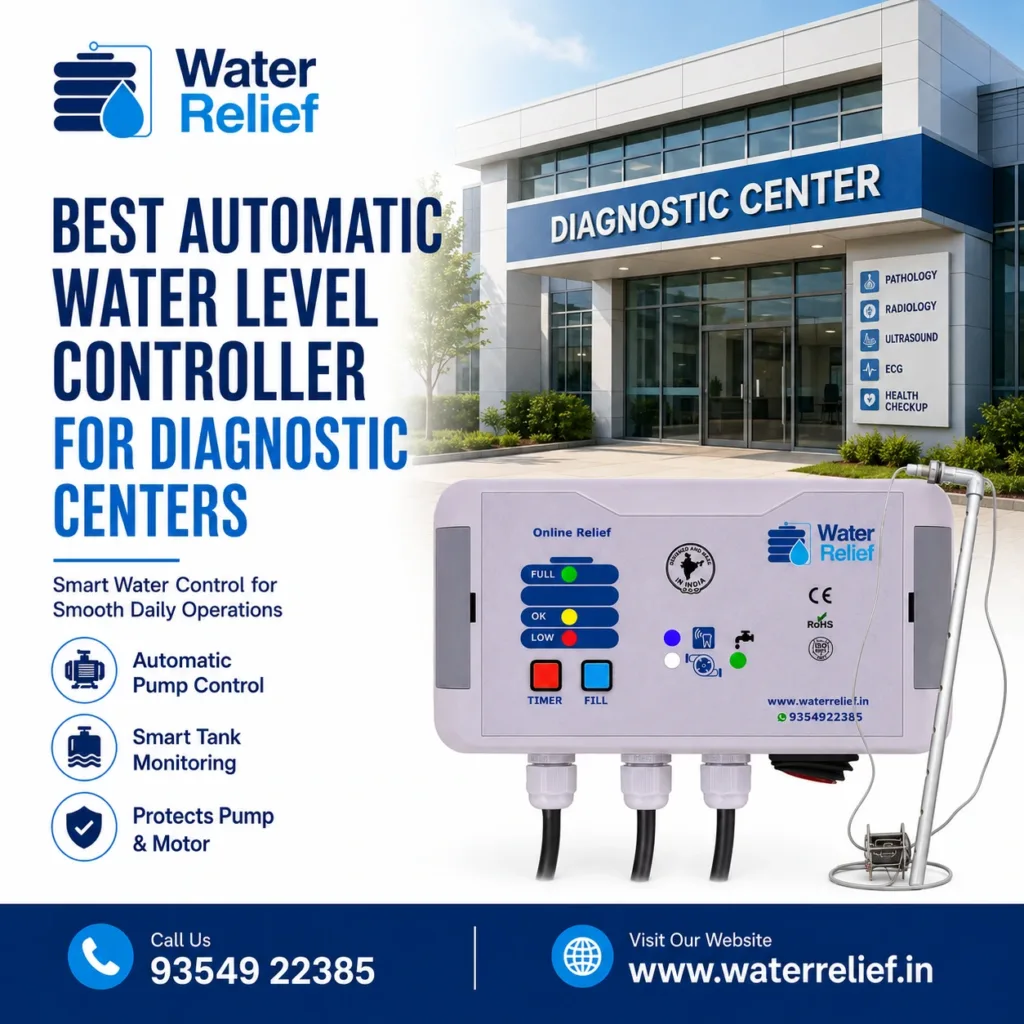 Water Level Controller for Diagnostic Centers