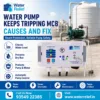 Water Pump Keeps Tripping MCB