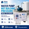 Water Pump Not Building Pressure