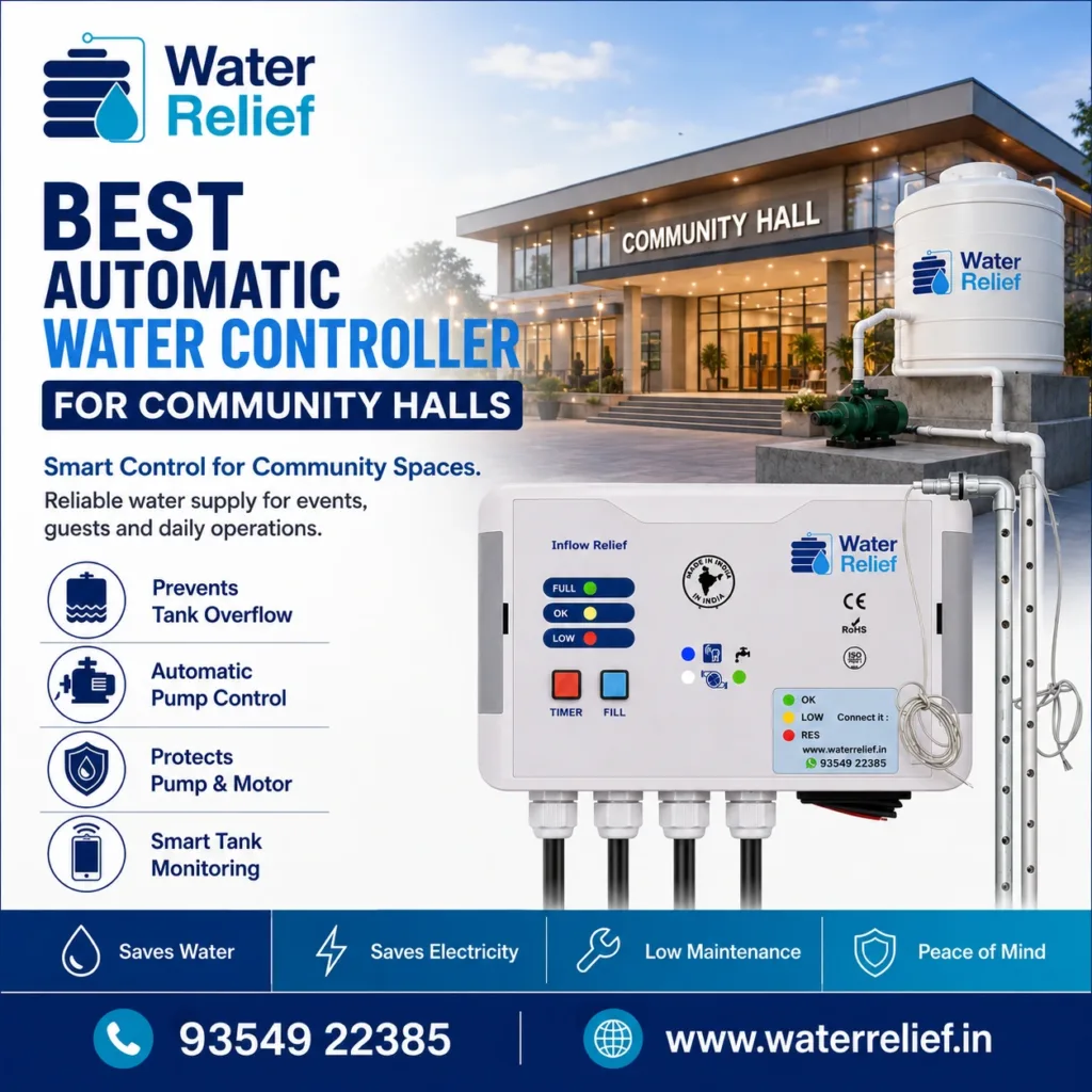 Automatic Water Controller for Community Halls