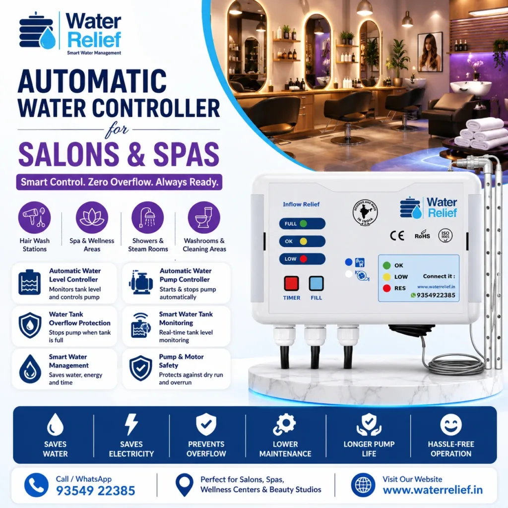Automatic Water Controller for Salons and Spas