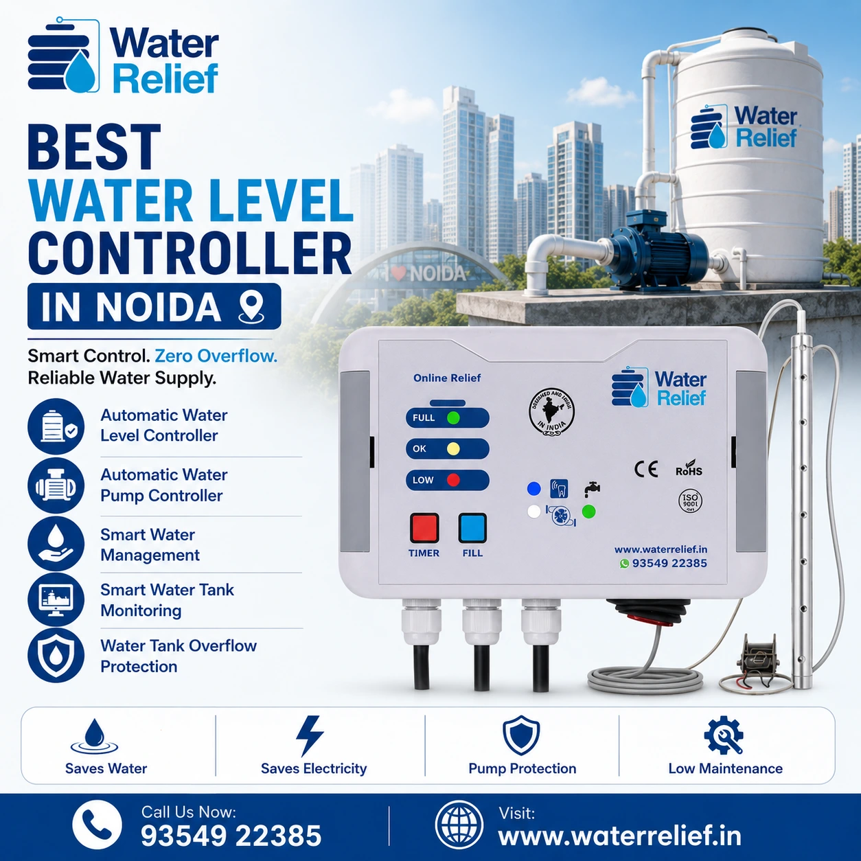 Best Water Level Controller in Noida