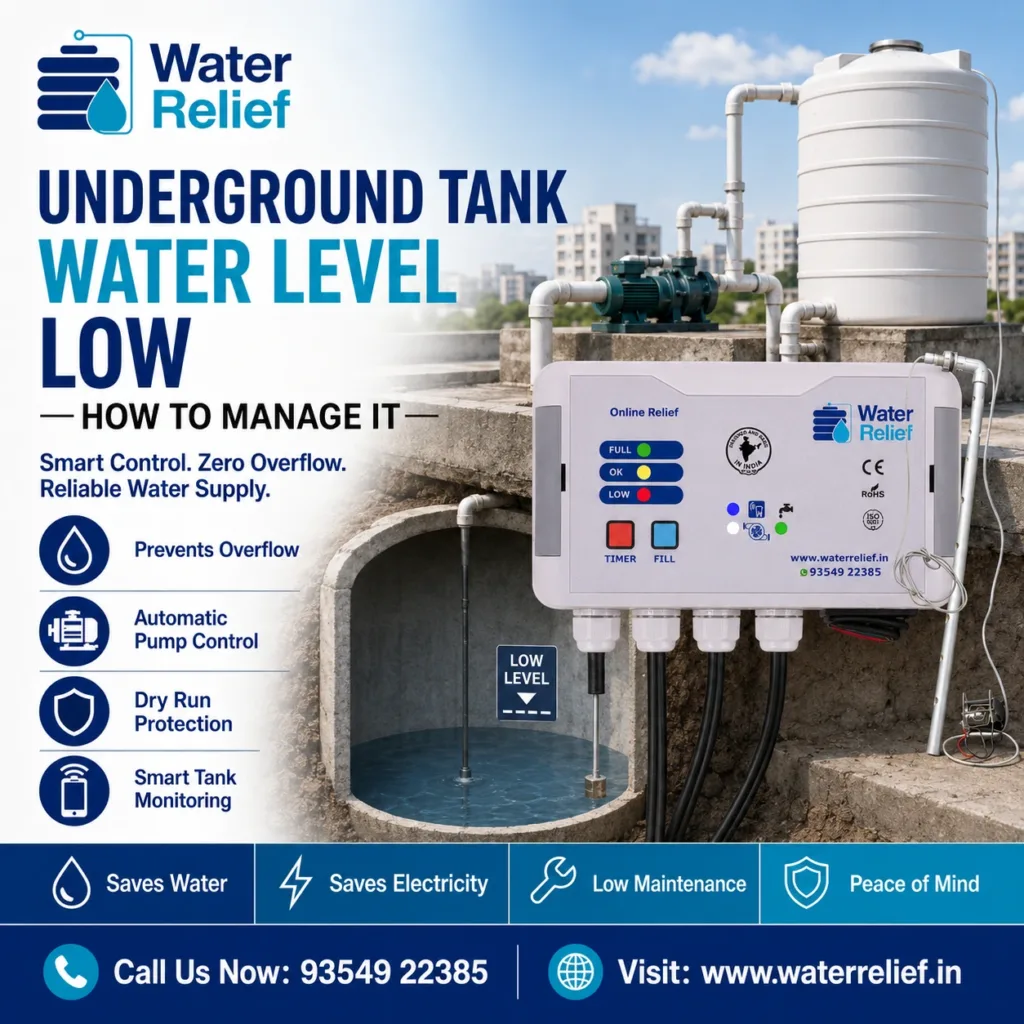 Underground Tank Water Level Low