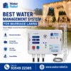 Water Management System for Marriage Lawns