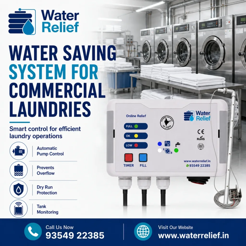 Water Saving System for Commercial Laundries