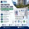 Greywater Recycling Tank Water Automation for Buildings