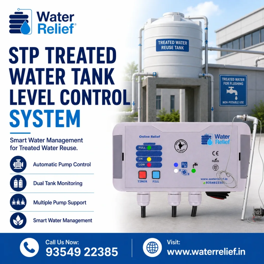 STP Treated Water Tank Level Control System