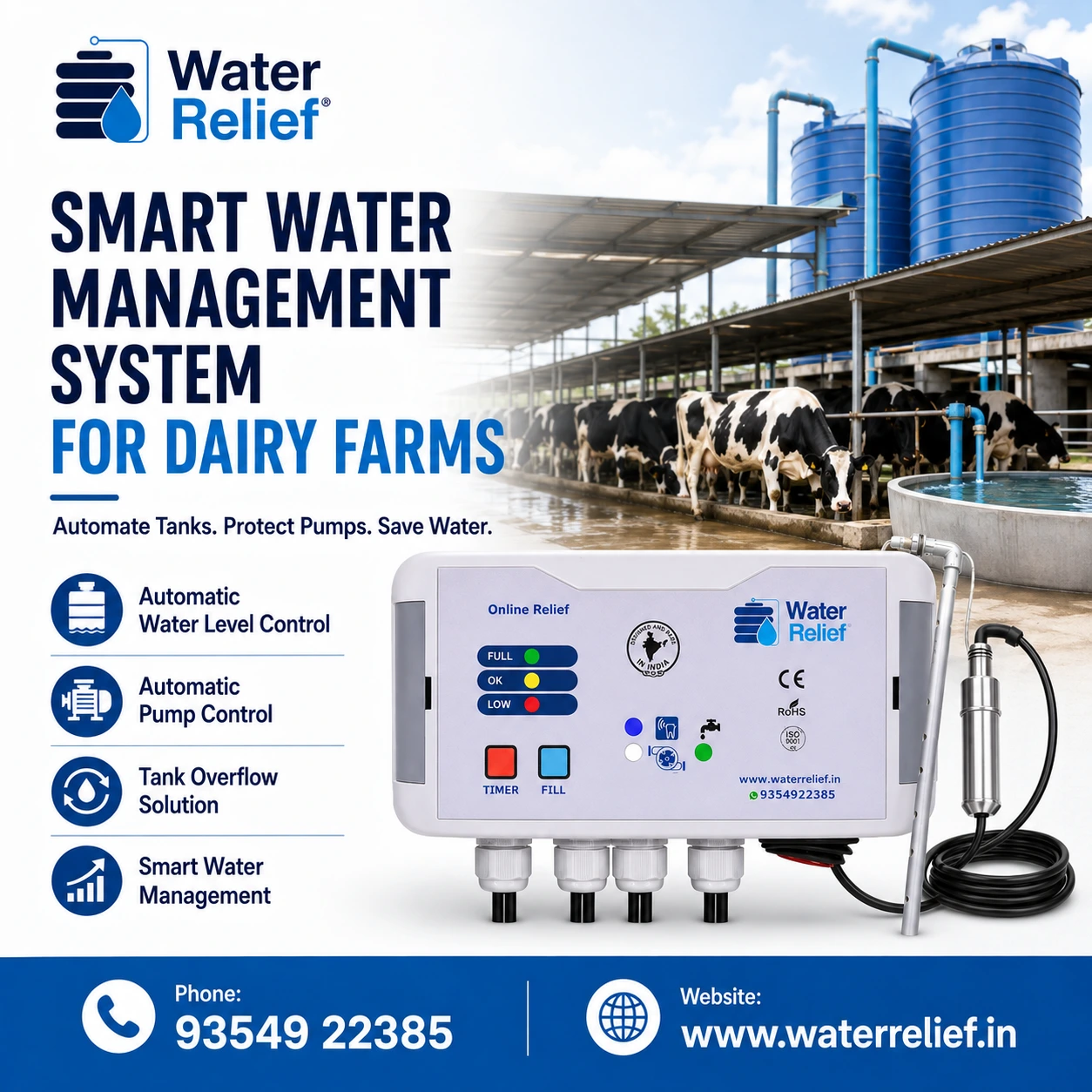 Smart Water Management System for Dairy Farms