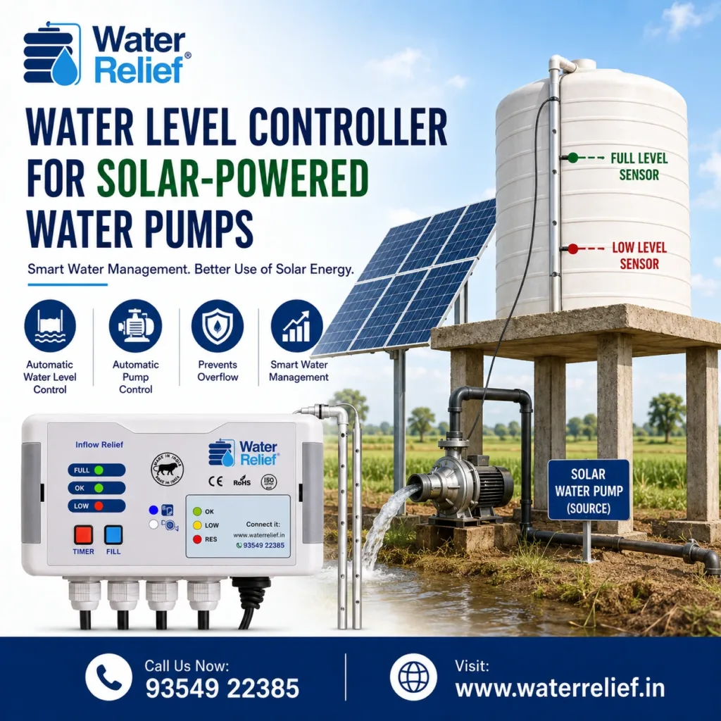 Water Level Controller for Solar-Powered Water Pumps