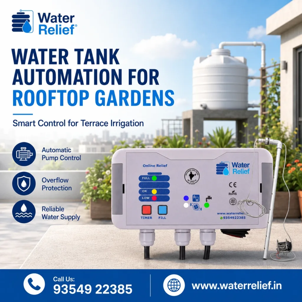 Water Tank Automation for Rooftop Gardens