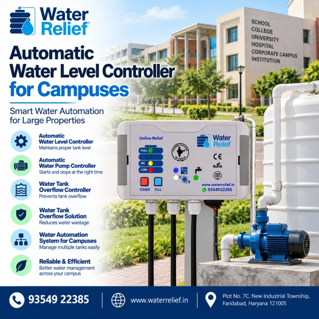 Automatic Water Level Controller for Campuses