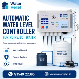 Automatic Water Level Controller for RO Reject Water