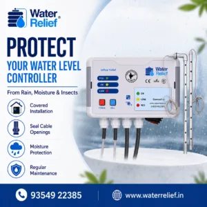 Protect Water Level Controller from Rain Moisture and Insects