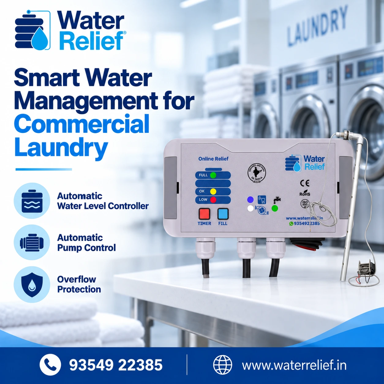 Smart Water Management for Commercial Laundry