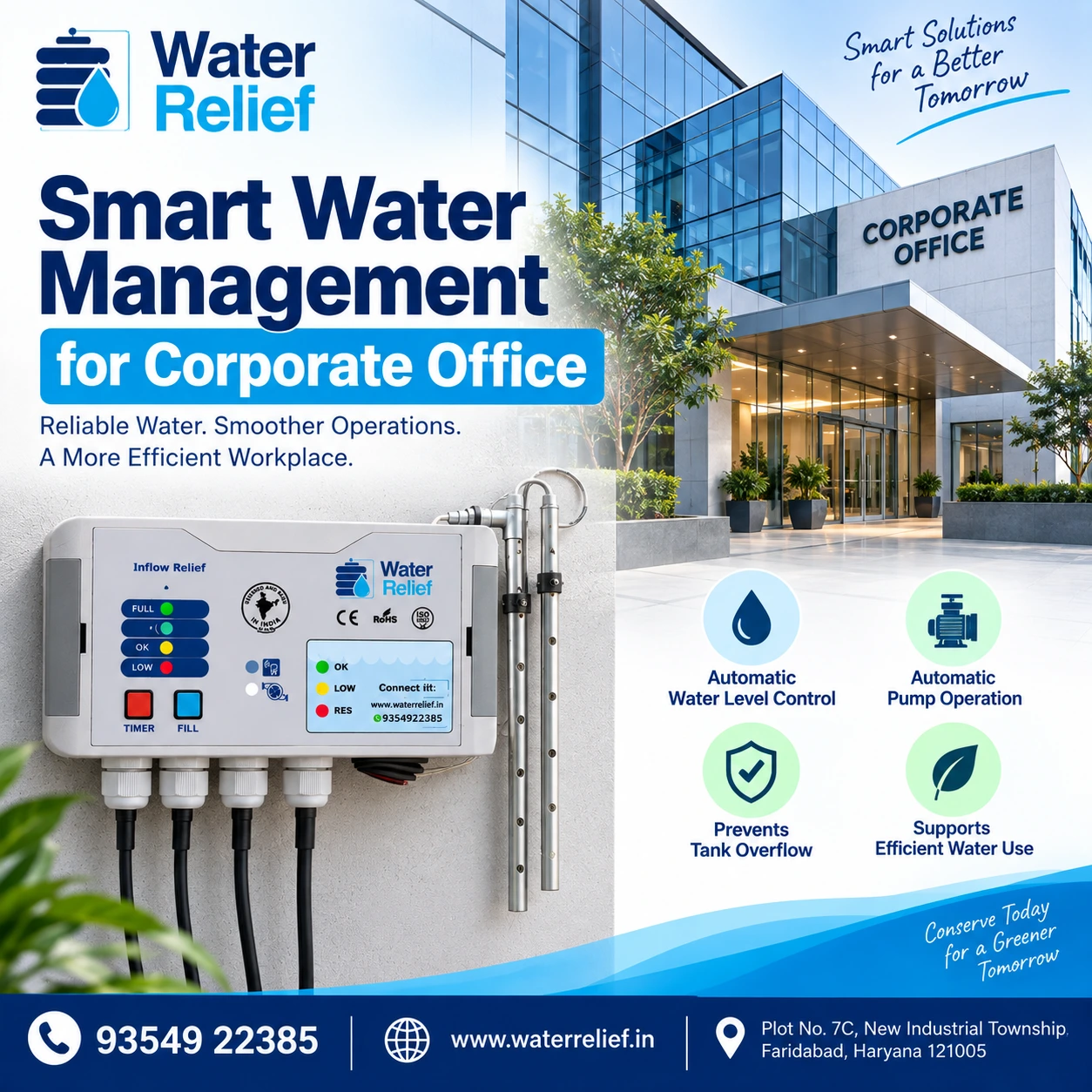 Smart Water Management for Corporate Office