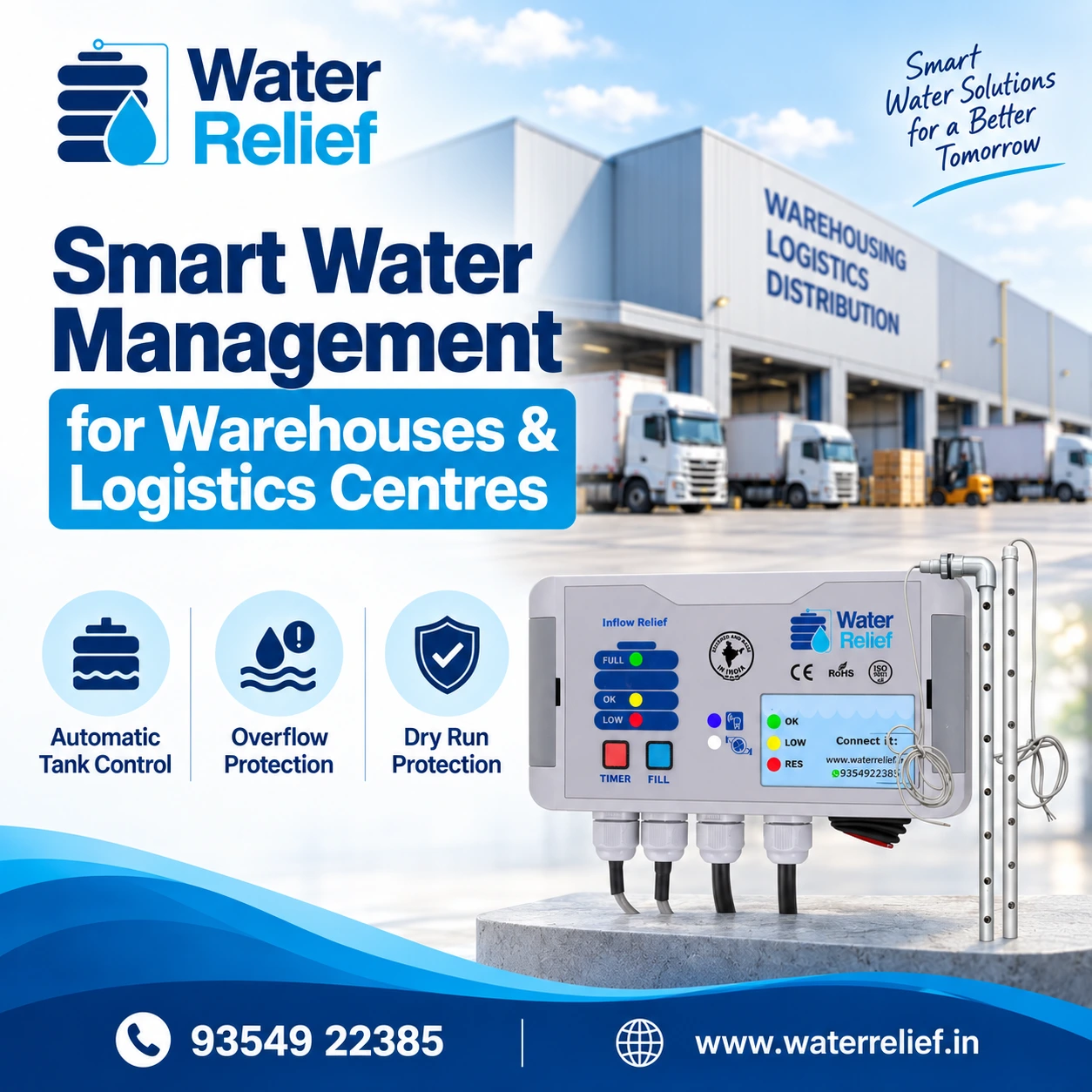 Smart Water Management for Warehouses and Logistics Centres